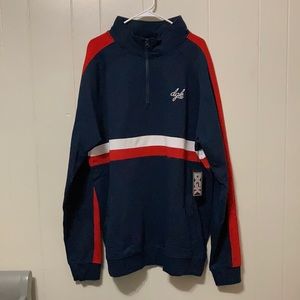 DGK NWT Half zip sweatshirt